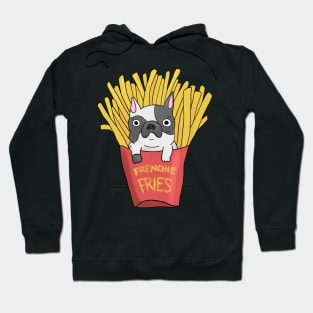 Frenchie Fries Funny French Bulldog Gift Hoodie